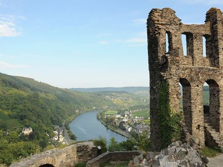 ruin-view-moselle-grevenburg-traben-trarbach Grevenburg in Traben-Trarbach
